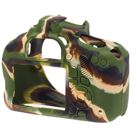 easyCover Silicon Case for Canon 1200D T5 Cameras, Camo