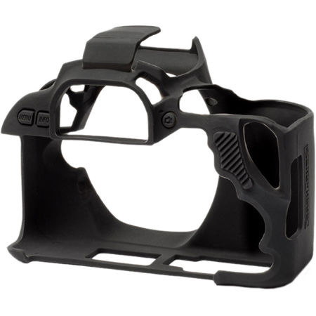 easyCover Silicone Protection Cover for Canon SL2/200D, Black