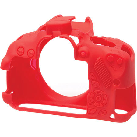 easyCover Silicon Case for Canon 650D/700D, T4i/T5i Cameras, Red