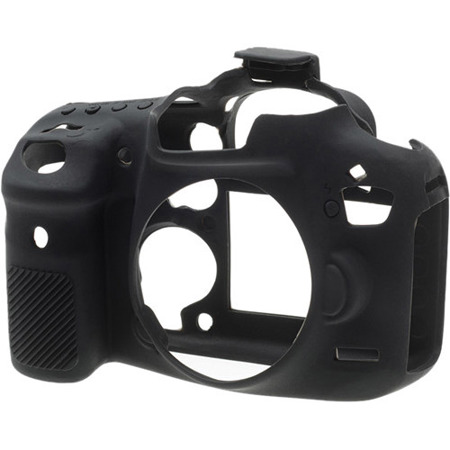 easyCover Silicone Protection Case for Canon EOS 7D Mark II Camera, Black