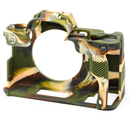 easyCover Silicone Protection Cover for Sony A7 Mark IV, Camouflage