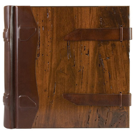 Eccolo 14x14in Large Contadina Album, 50 Sheets, Brown