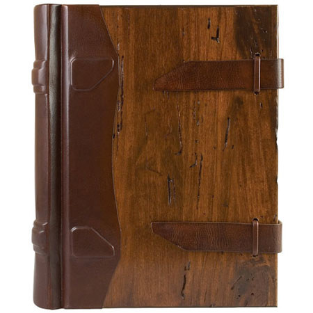 Eccolo 9x12in Medium Contadina Album, 50 Sheets, Brown