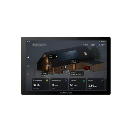 EcoFlow PowerInsight 10" Touchscreen Smart Home Energy Monitoring System