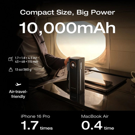 EcoFlow RAPID Pro 67W 10,000mAh 3-in-1 Power Bank EF