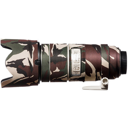 easyCover Lens Oak Neoprene Cover for Canon EF f/2.8 IS II USM, Brown Camouflage