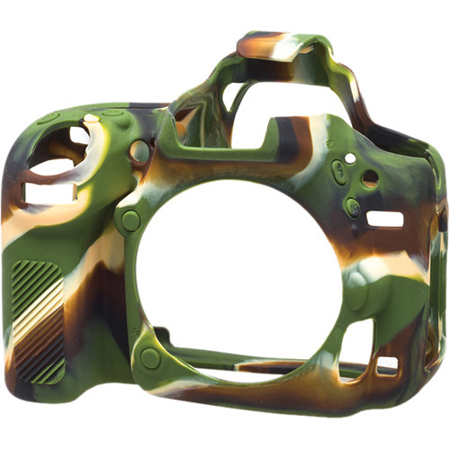 easyCover Silicone Protection Cover for Nikon D750 Camera, Camouflage