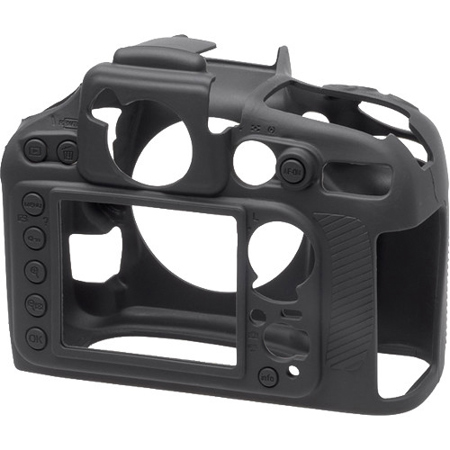 easyCover Silicone Protection Cover for Nikon D810 Camera, Black