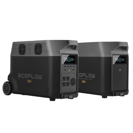 EcoFlow DELTA Pro 3600W Portable Power Station with Smart Extra Battery