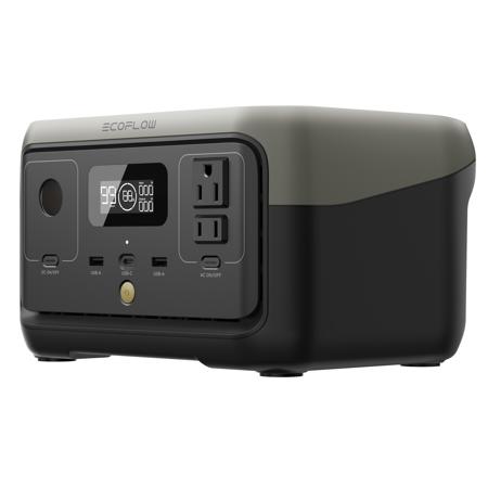 EcoFlow RIVER 2 300W 256Wh Portable Power Station ZMR600-US