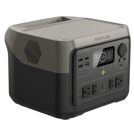 EcoFlow RIVER 2 Max 512Wh Portable Power Station with 11 Outlets 