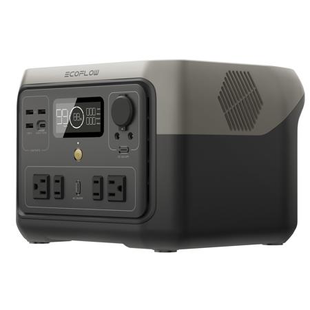 EcoFlow RIVER 2 Max 500W 512Wh Portable Power Station ZMR610-B-US