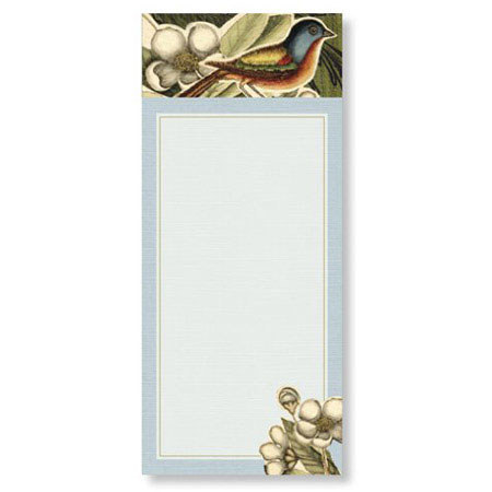 Eccolo World's Fair 1889 Collection Robin Magnet List Pad