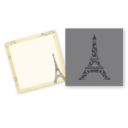Eccolo World's Fair 1889 Collection Eiffel Tower Note Box