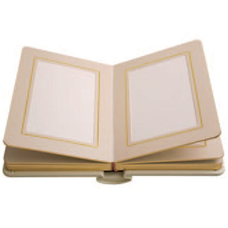 Eccolo 4x6in Traditional Wedding Album, 24 Pages, Ivory