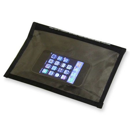 EDEC Digital Forensics Faraday Standard Black Hole Bag with Transparent Window