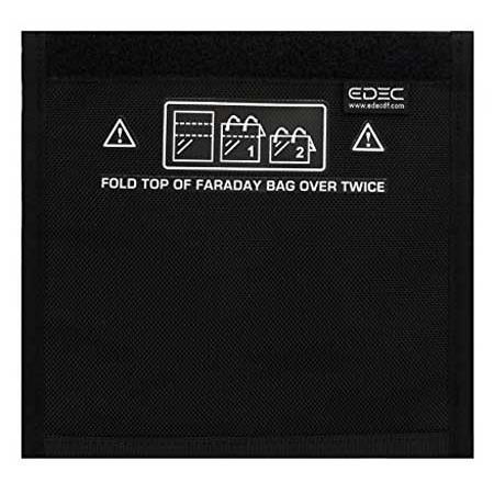 EDEC Digital Forensics Black Hole Data Bag VECTOR Kit, 8x8" Pocket