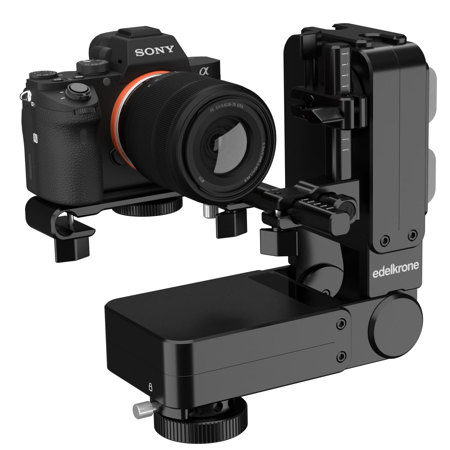 edelkrone HeadPLUS v2 Motorized Pan & Tilt Head, 10 lbs Load Capacity