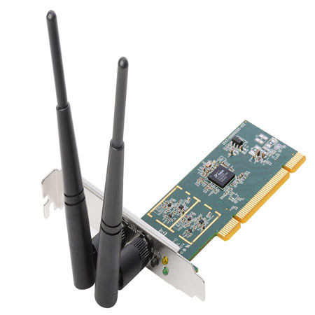 Edimax EW-7722In 300Mbps Wireless 802.11b/g/n 32-bit PCI Adapter