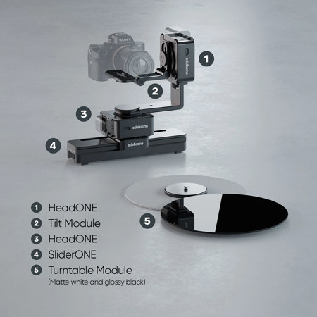 edelkrone HeadONE v2 SlideAction Complete Bundle PG067
