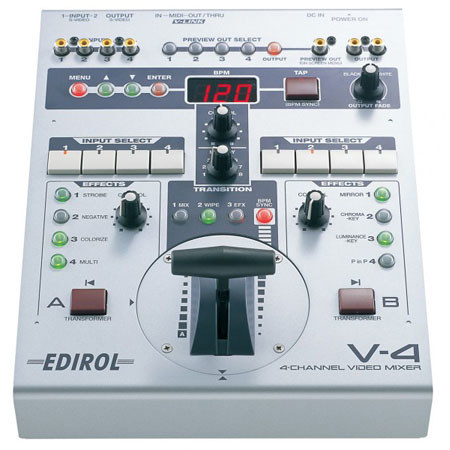 Roland V-4 4 Channel Video Mixer with Effects