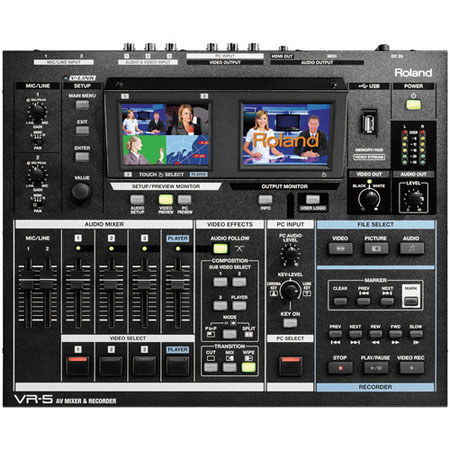 Roland VR-5 AV Mixer and Recorder