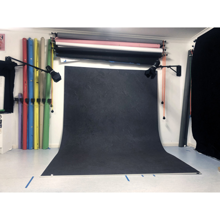 Easiframe 8.2x12.5' Cyclorama Fabric Curved Frame Backdrop, White