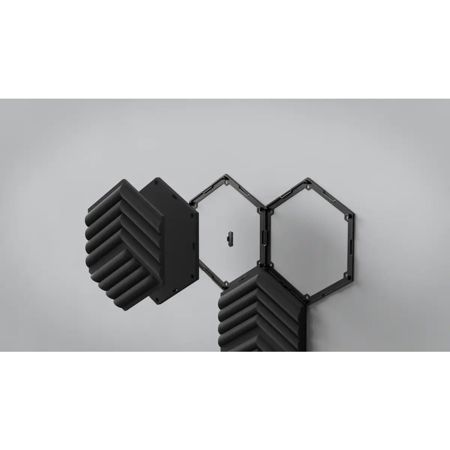 Elgato Wave Panels Acoustic Treatment Foam Starter Set, Black, 6-Pack