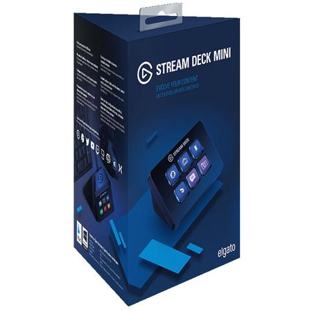 Elgato Stream Deck Mini Keypad with 6 Customizable LCD Keys