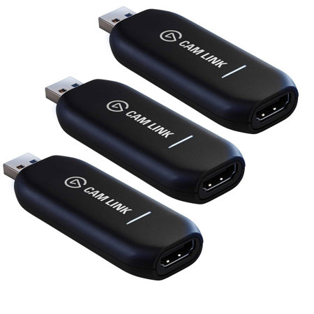 Elgato 3 Pack Cam Link 4K Game Capturing Device
