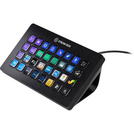 Elgato Stream Deck XL Keypad with 32 Customizable LCD Keys Elgato Stream Deck XL Keypad with 32 Customizable LCD Keys