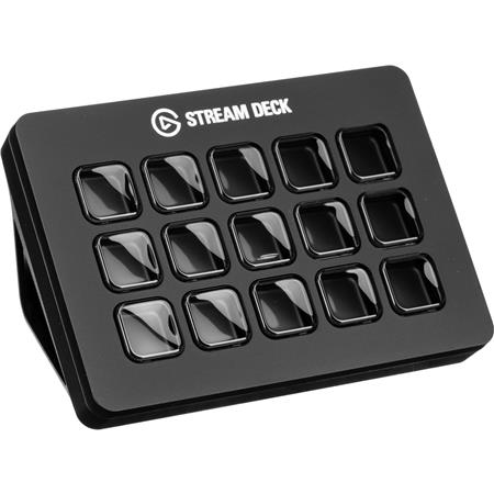 Elgato Stream Deck MK.2 15 Keypad Black LCD Keys, Customizable 10GBA9901 with