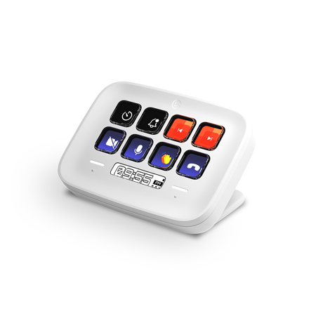 Elgato Stream Deck Neo with 8 Customizable LCD Keys, White 10GBJ9901