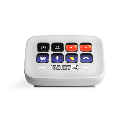 Elgato Stream Deck Neo with 8 Customizable LCD Keys, White 10GBJ9901
