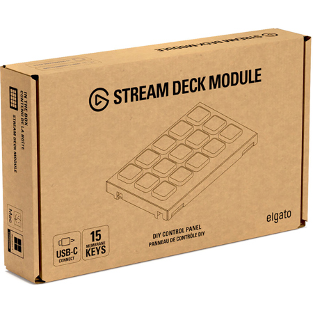 Elgato Stream Deck Module Keypad with 15 Customizable LCD Keys