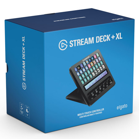 Elgato Stream Deck + XL Pro Control Surface with 36 Customizable
