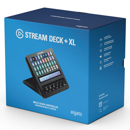 Elgato Stream Deck + XL Pro Control Surface with 36 Customizable