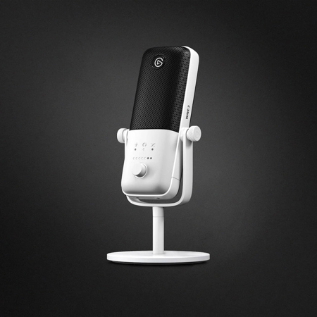 Elgato Wave:3 Premium USB Cardioid Condenser Microphone, White