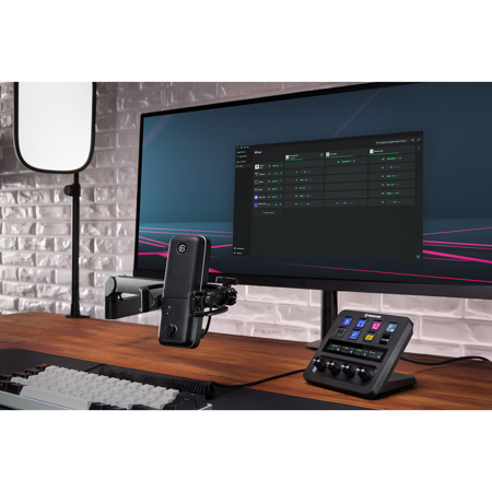 Elgato Wave:3 MK.2 USB Cardioid Condenser Microphone, Black 10MAO9901