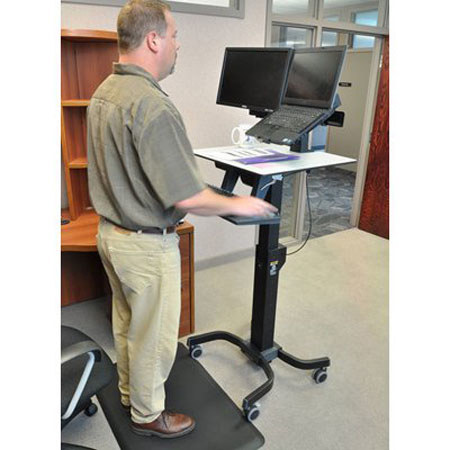 Ergotron WorkFit-C LCD & Laptop Sit-Stand Workstation