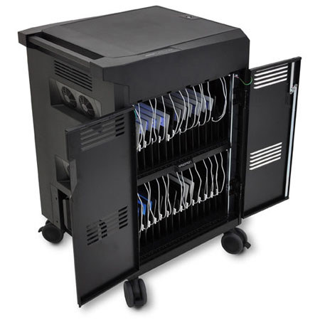 Ergotron PS Tablet Charging Cart (AC) with PowerShuttle Technology