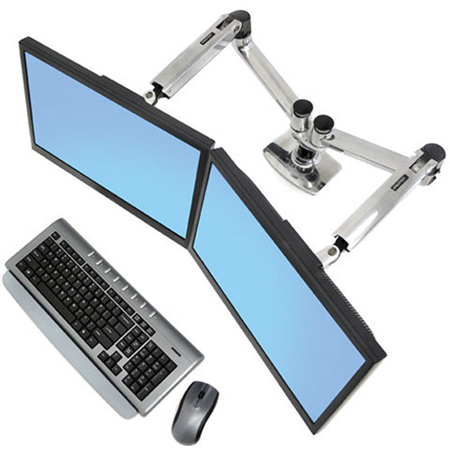 Ergotron LX Dual Side-by-Side Arm 45-245-026