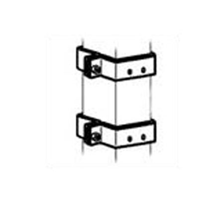Ergotron Bracket 3x3" Post Bracket, Gray