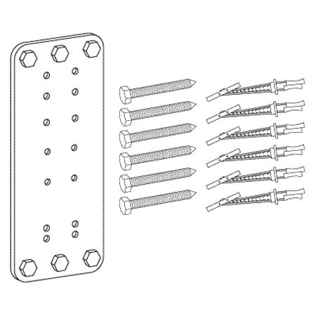 Ergotron Steel Stud Wall Mounting Kit