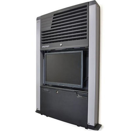 Ergotron StyleView Sit-Stand Enclosure, Charcoal Black