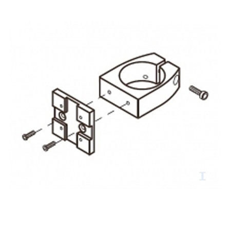 Ergotron Pole Mount Bracket Mount Kit for Pivot