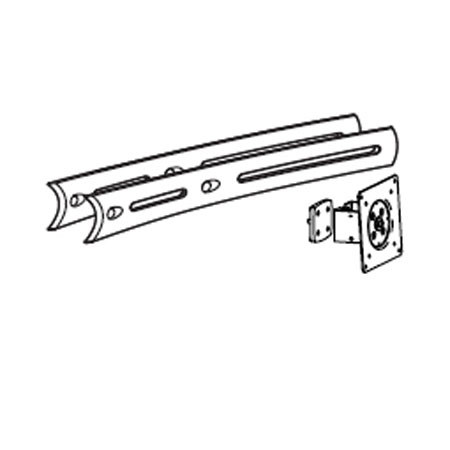 Ergotron DS100 Long Crossbar Extender Upgrade Kit