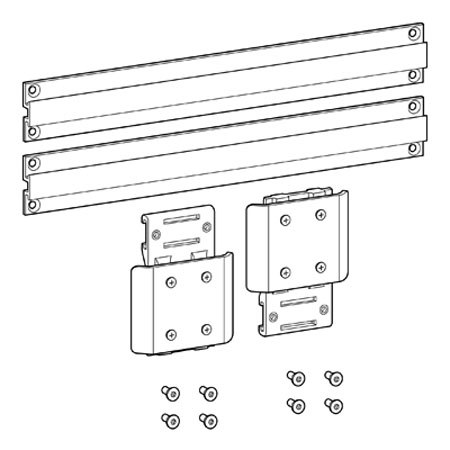 Ergotron External Wall Track Kit for OSHPD