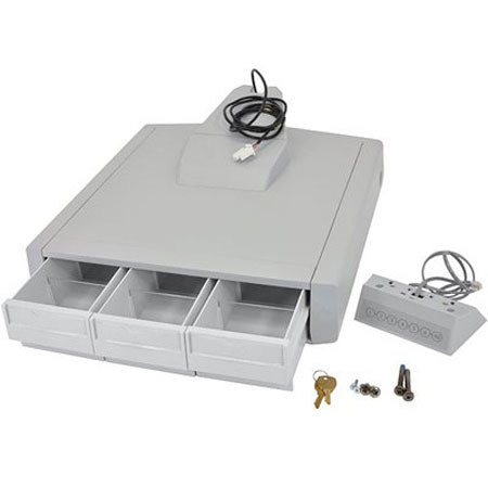 Ergotron SV42 Primary Triple Drawer for LCD Cart