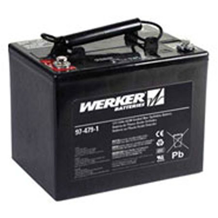 Ergotron Battery Service for StyleView 66 Ah Powered Carts